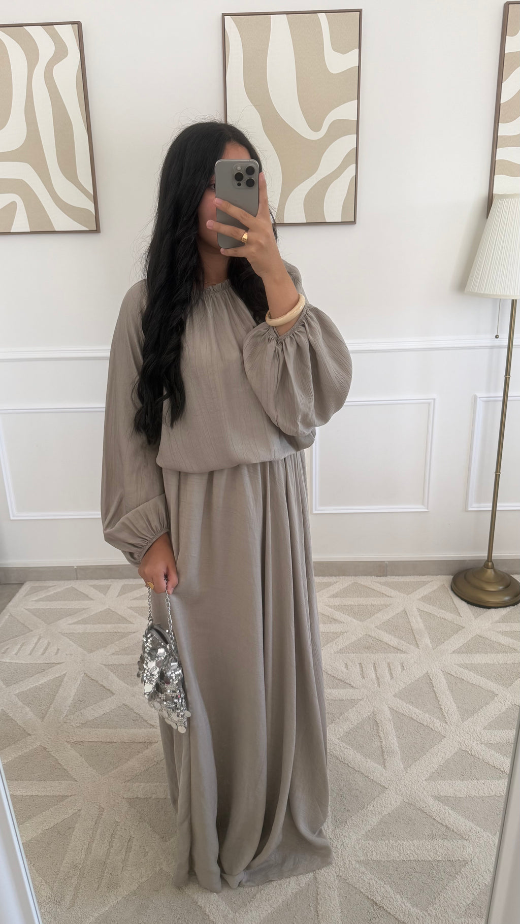 Ensemble fluide | Taupe