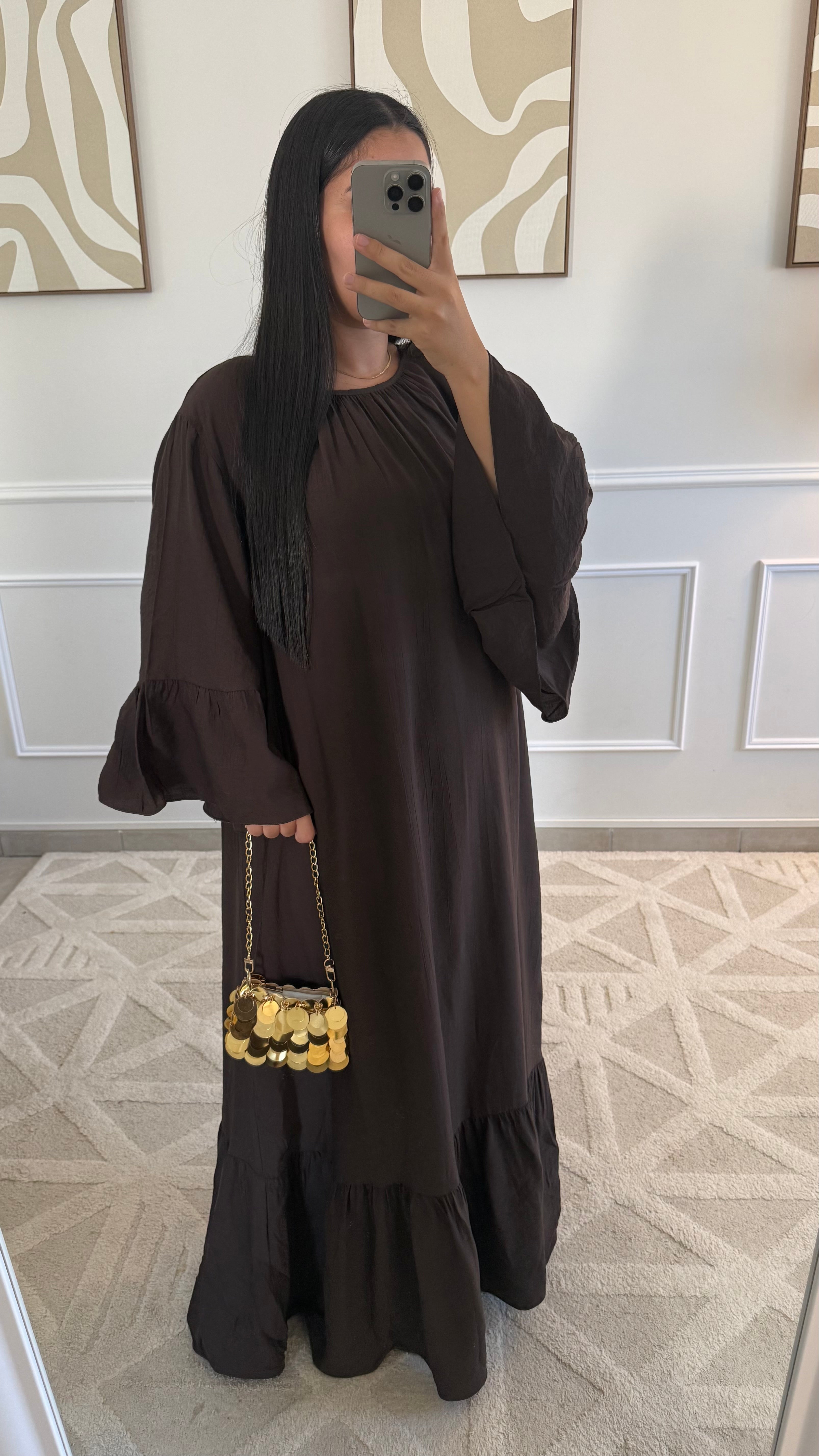 Robe à manches volantes | Choco