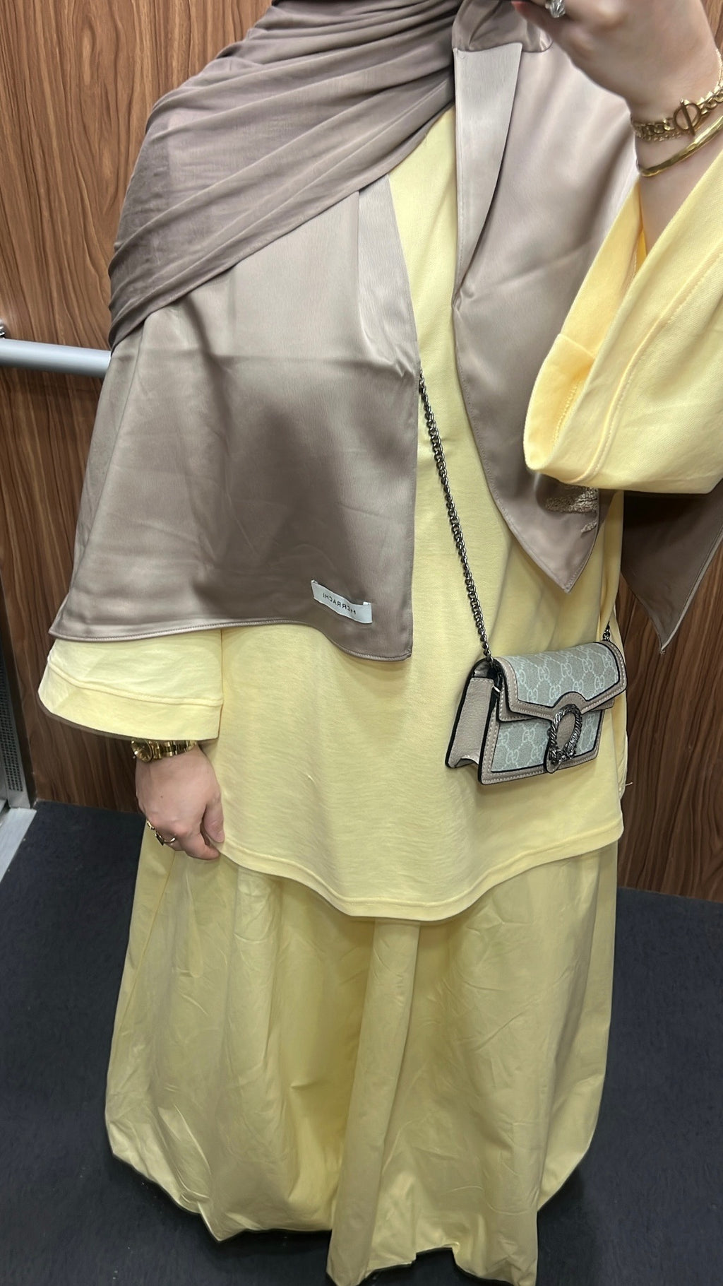 Jupe en coton | Jaune