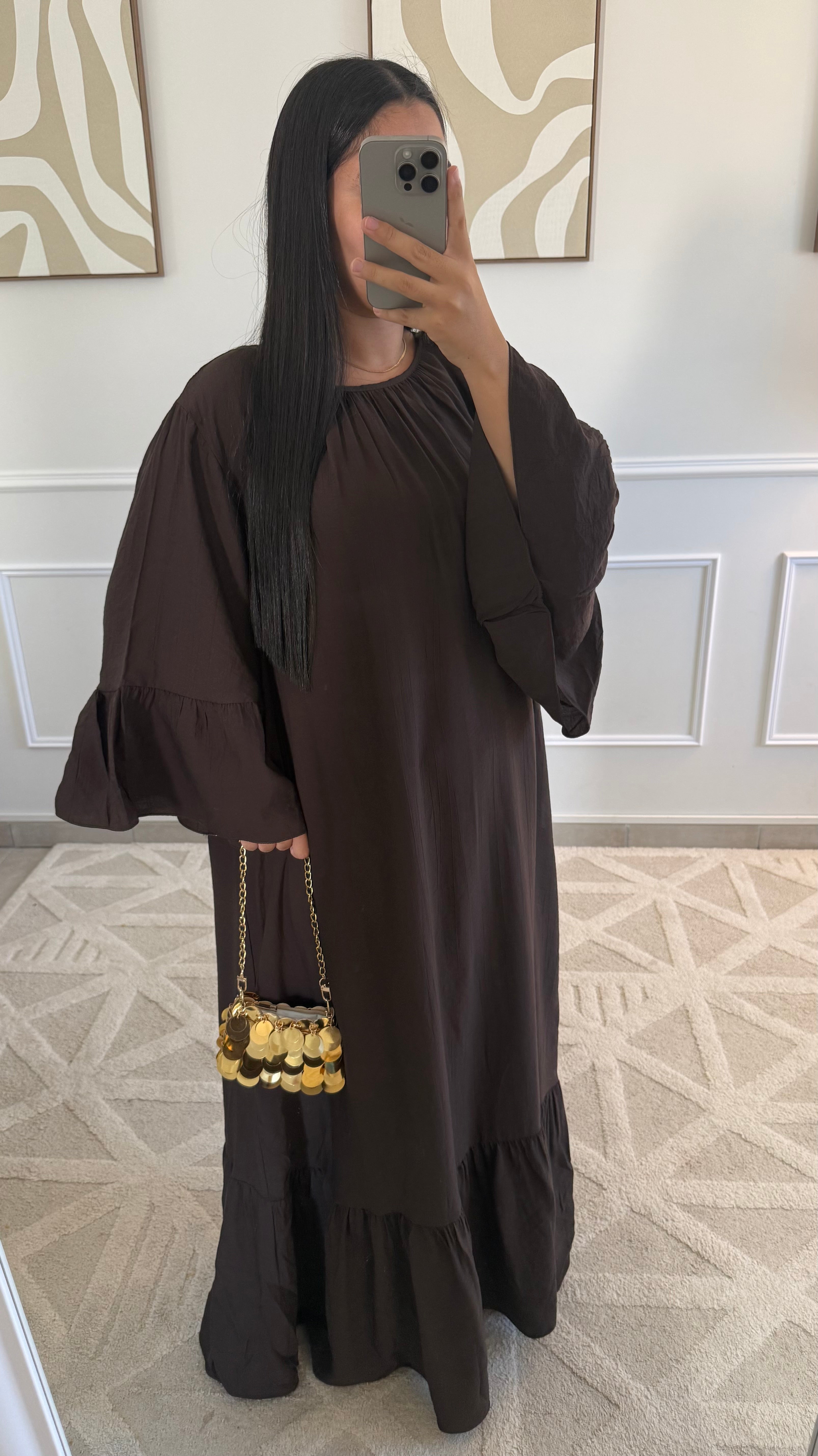 Robe à manches volantes | Choco