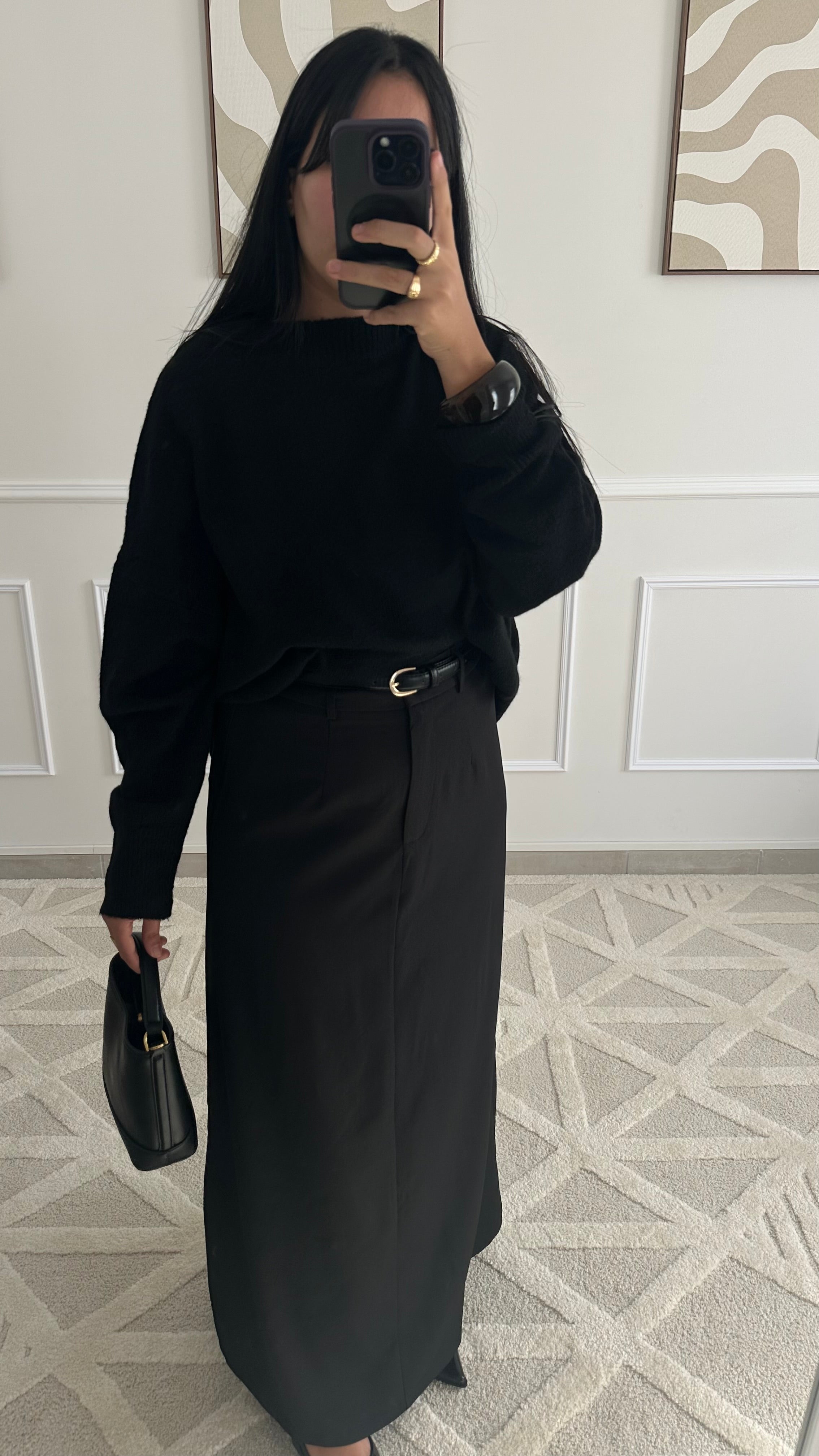 Jupe de tailleur droite