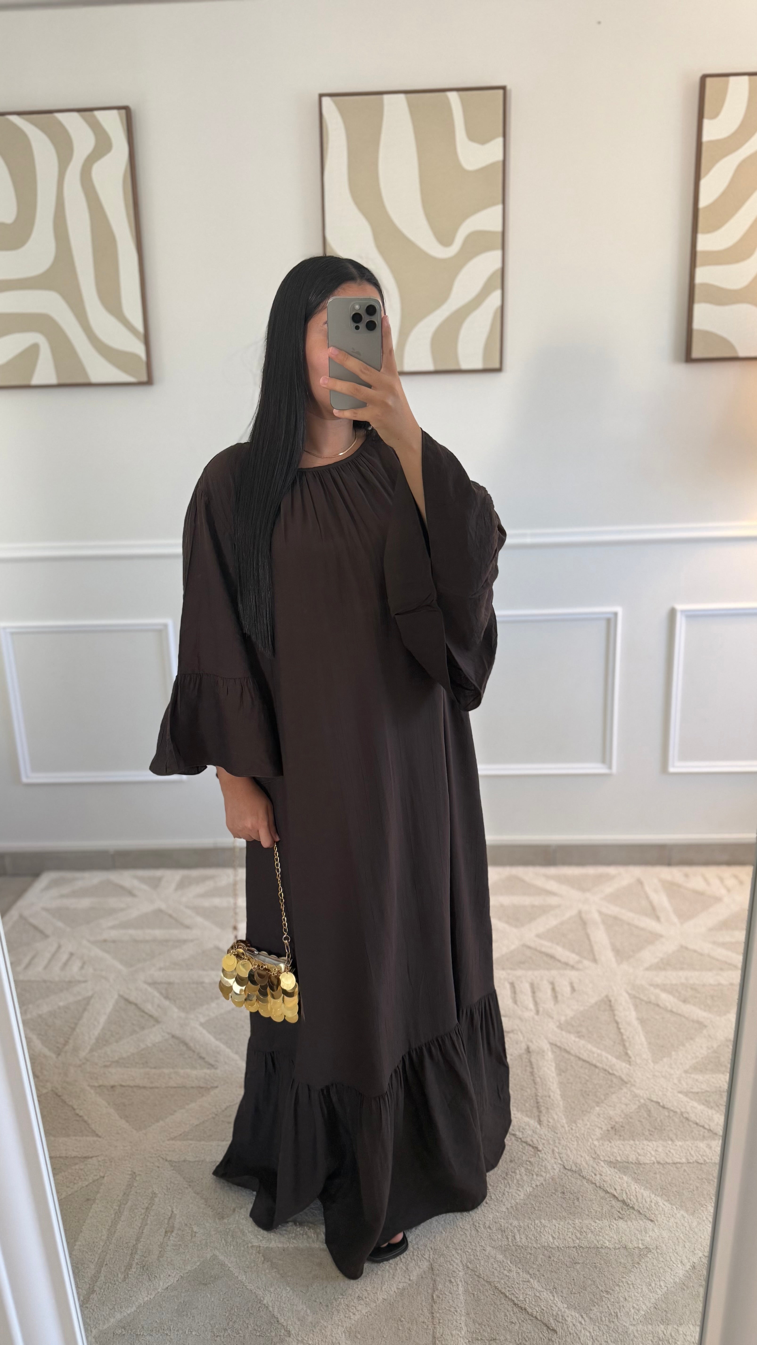 Robe à manches volantes | Choco