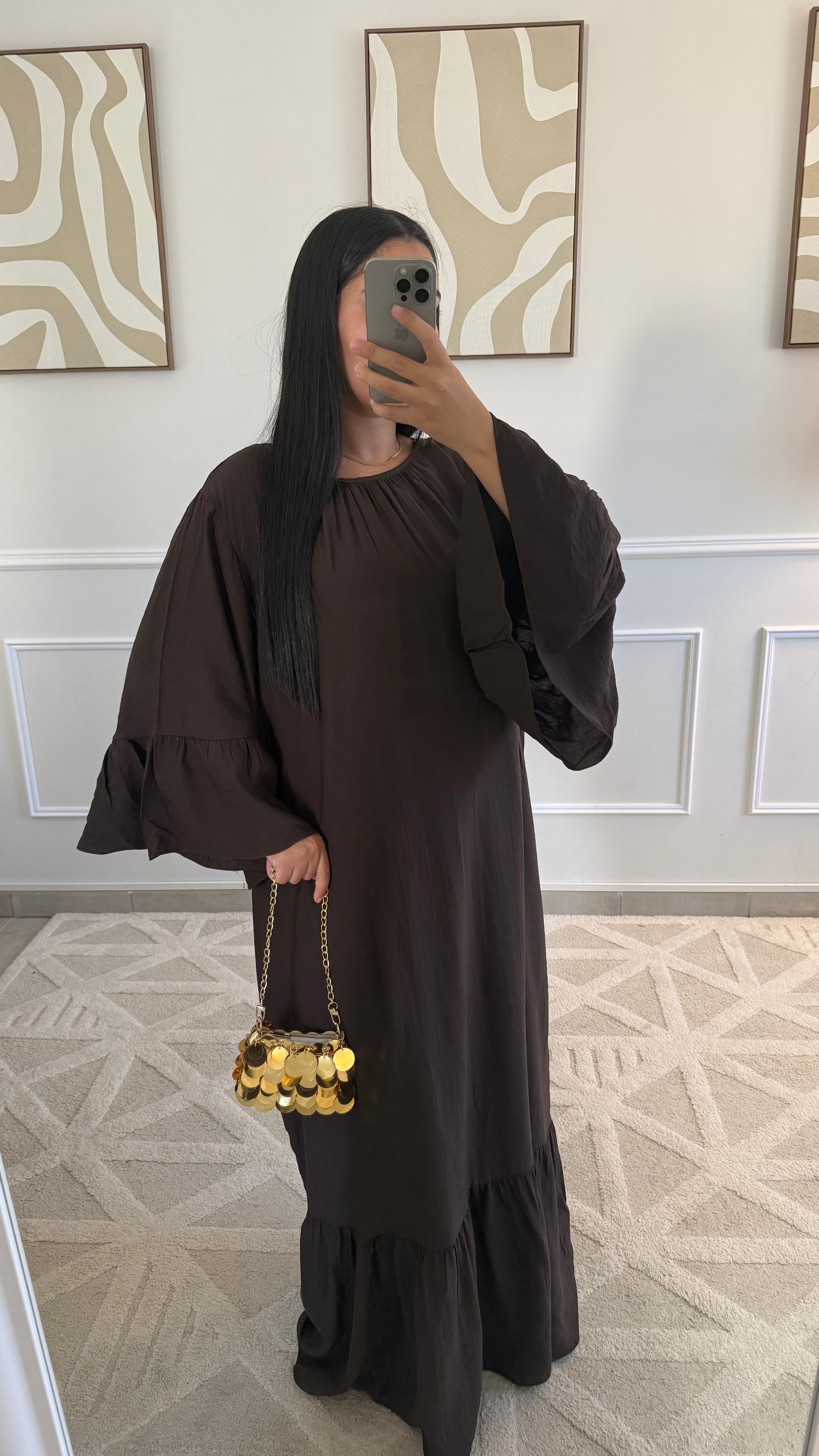 Robe à manches volantes | Choco